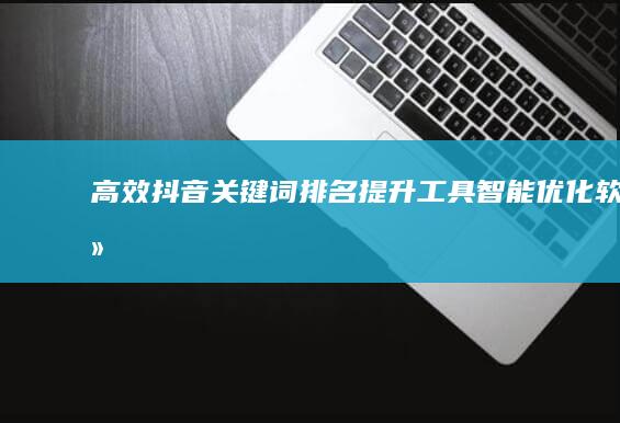 高效抖音关键词排名提升工具：智能优化软件